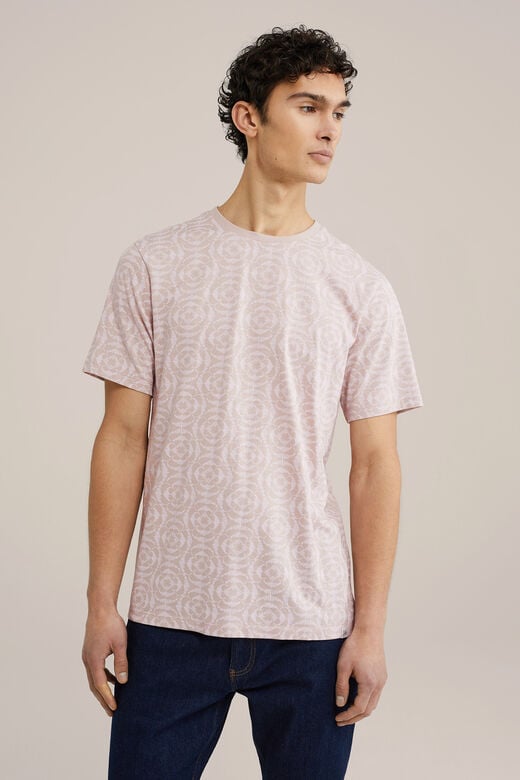 We Fashion Regular Fit T-shirt Met Print Oudroze
