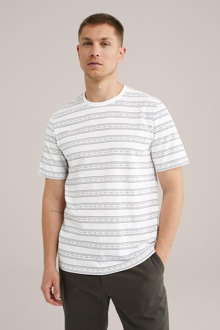 We Fashion Regular Fit T-shirt Met Print Wit