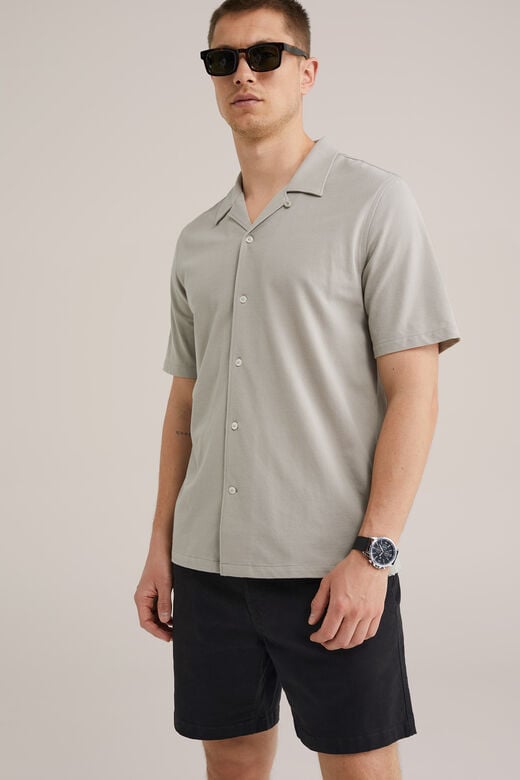 We Fashion Relaxed Fit Chinoshort Zwart