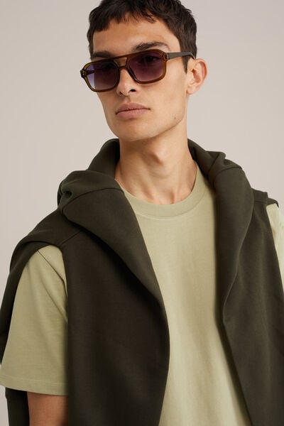 We Fashion Relaxed Fit T-shirt Mosgroen