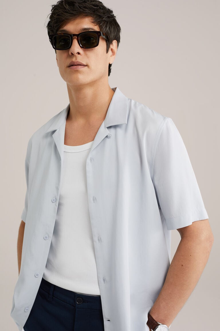 We Fashion Shirt IJsblauw