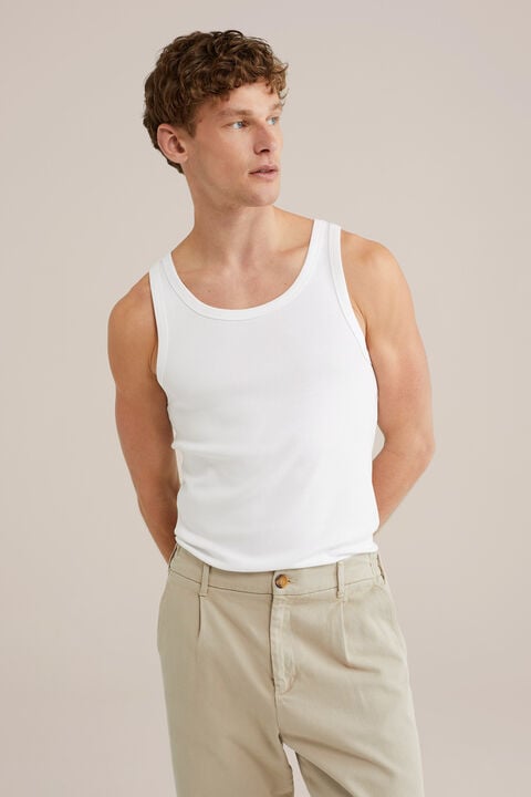 we fashion singlet Wit