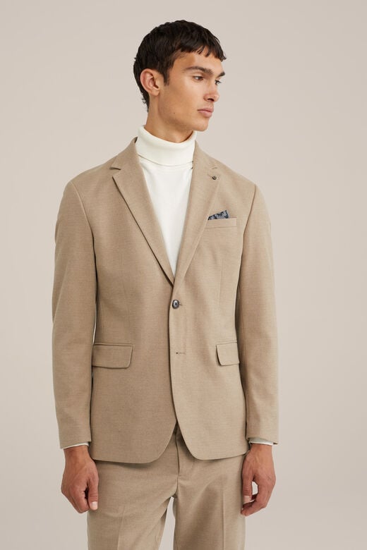 We Fashion Slim Fit Blazer Beige