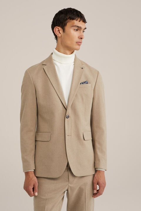 We Fashion Slim Fit Blazer Beige