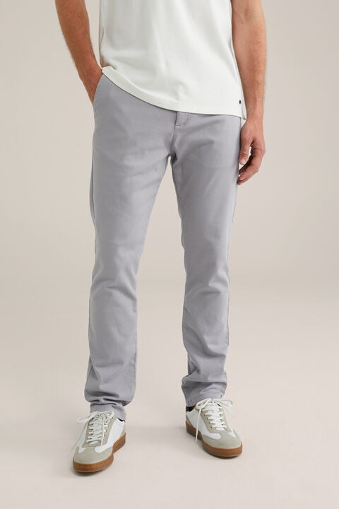 we fashion slim fit chino van jog kwaliteit Grijs