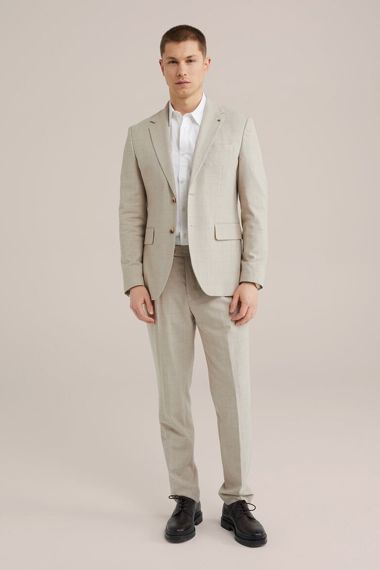 We Fashion Slim Fit Pak Met Dessin