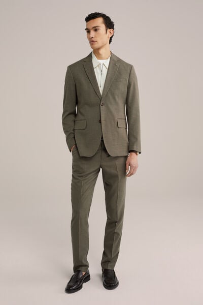 We Fashion Slim Fit Pak Met Structuur