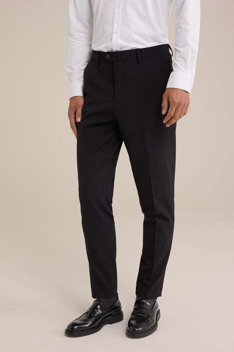 we fashion slim fit pantalon Zwart