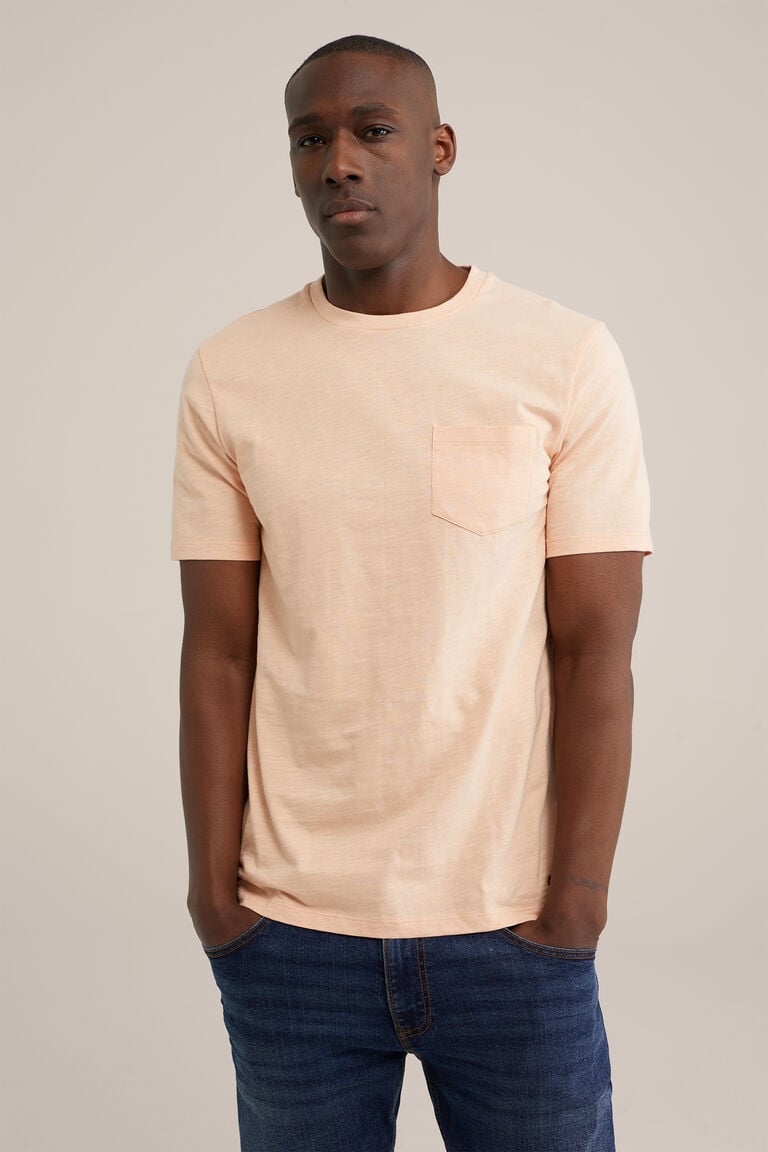 We Fashion Slim Fit T-shirt Feloranje