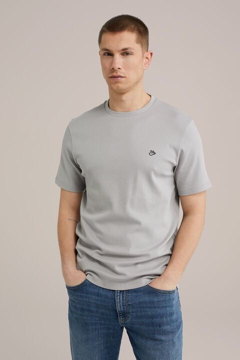 we fashion Slim fit T-shirt Grijs