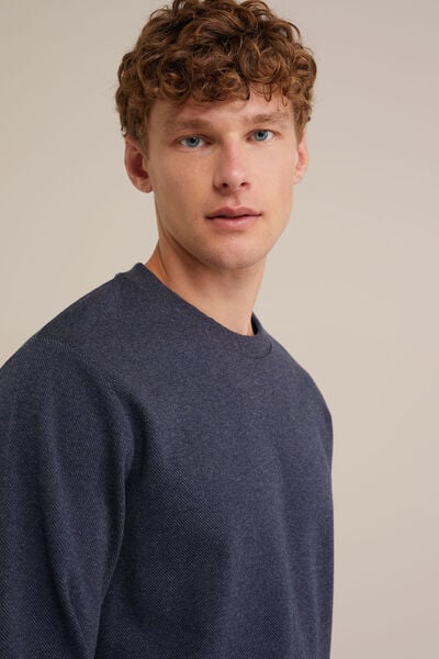 We Fashion Sweater Donkerblauw