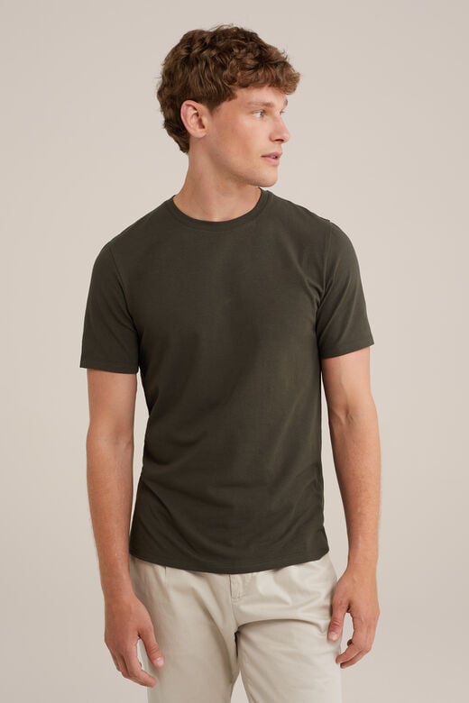 We Fashion T-shirt Legergroen