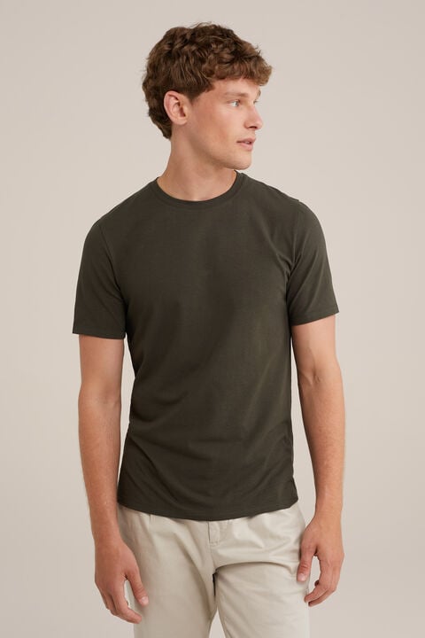 we fashion T-shirt Legergroen