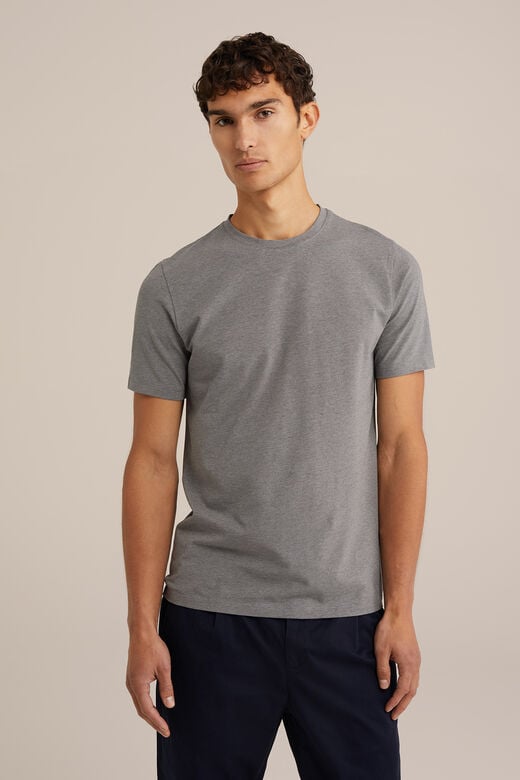 We Fashion T-shirt Lichtgrijs