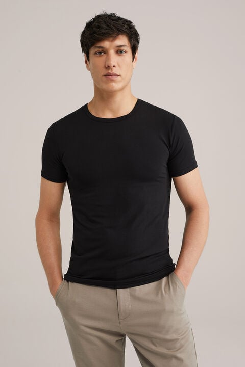 we fashion t-shirt Zwart