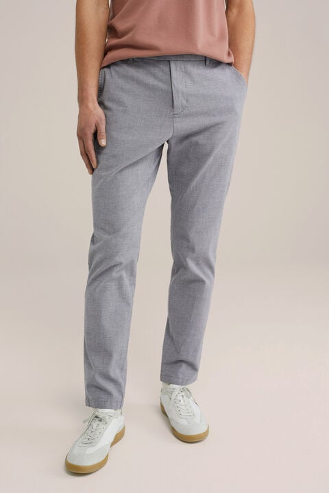 we fashion tapered pantalon Grijsblauw