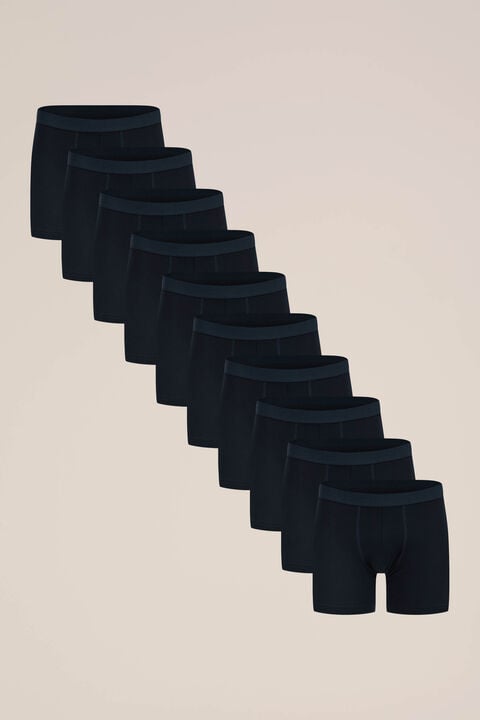 We Fashion Trunk 10 Pack Donkerblauw