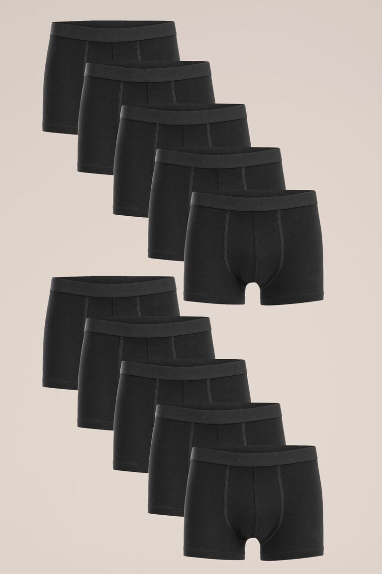 We Fashion Trunk 10 Pack Zwart