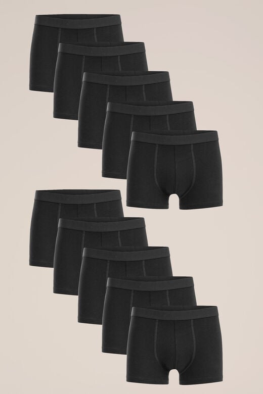 We Fashion Trunk 10 Pack Zwart