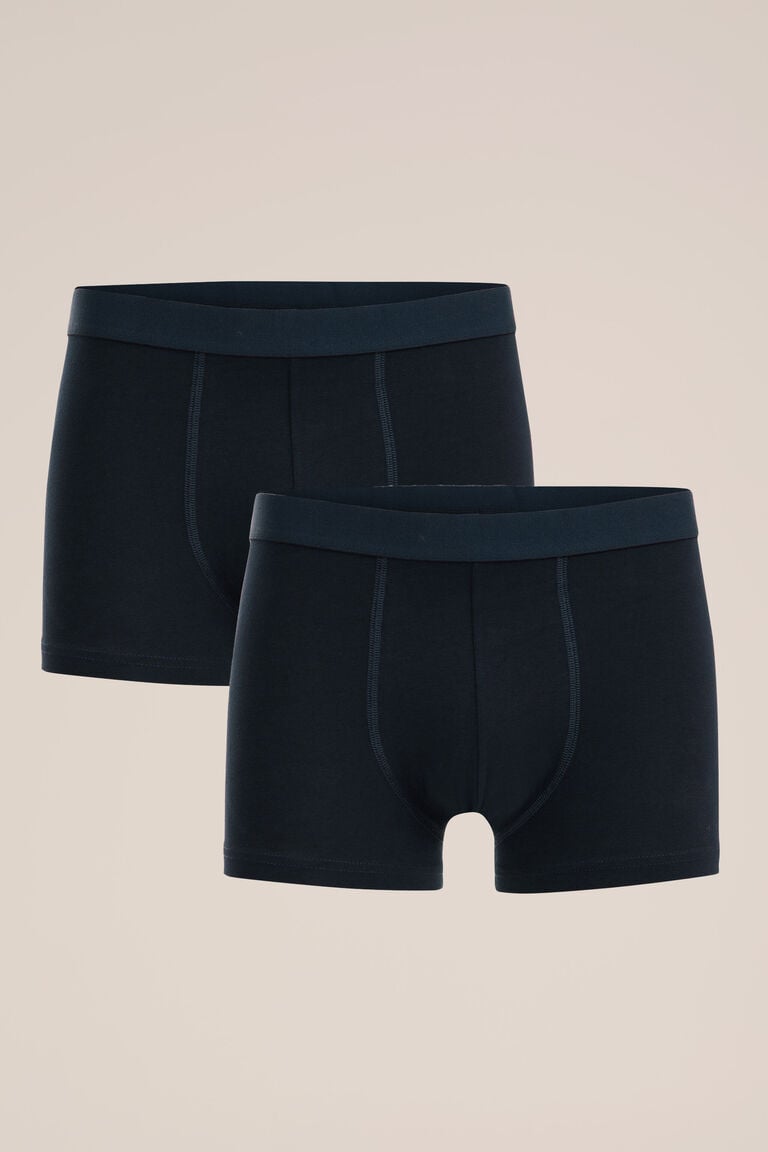 We Fashion Trunk 2-pack Donkerblauw