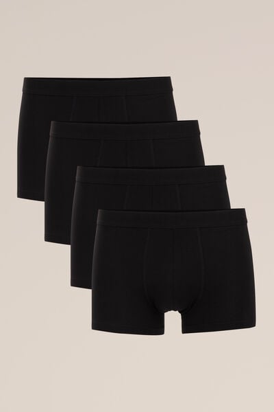 We Fashion Trunk 4 Pack Zwart