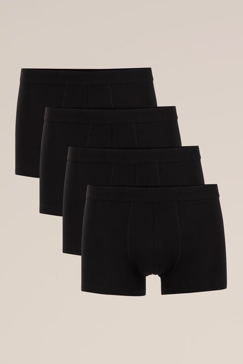 We Fashion Trunk 4 Pack Zwart