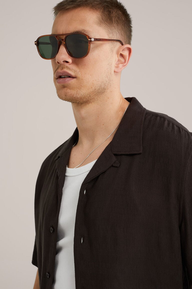 We Fashion Zonnebril Bruin