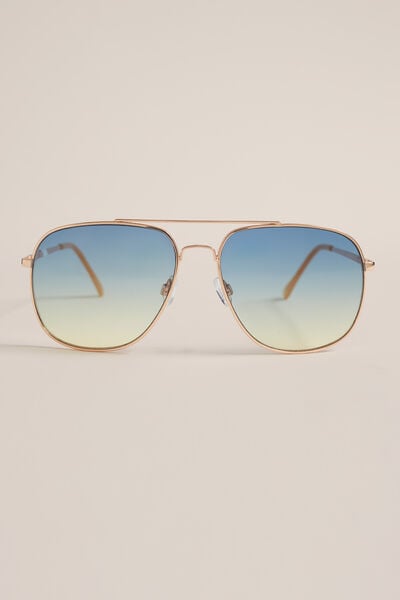 We Fashion Zonnebril Goud