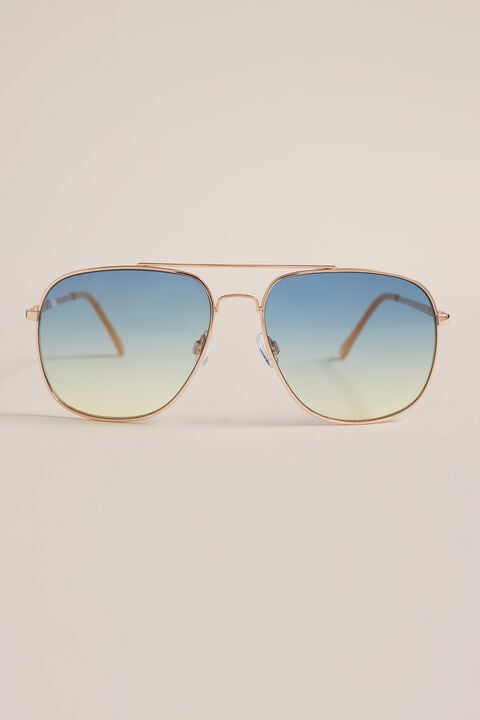 we fashion zonnebril Goud