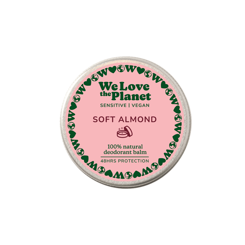 we love the planet Soft Almond Deodorant Balm