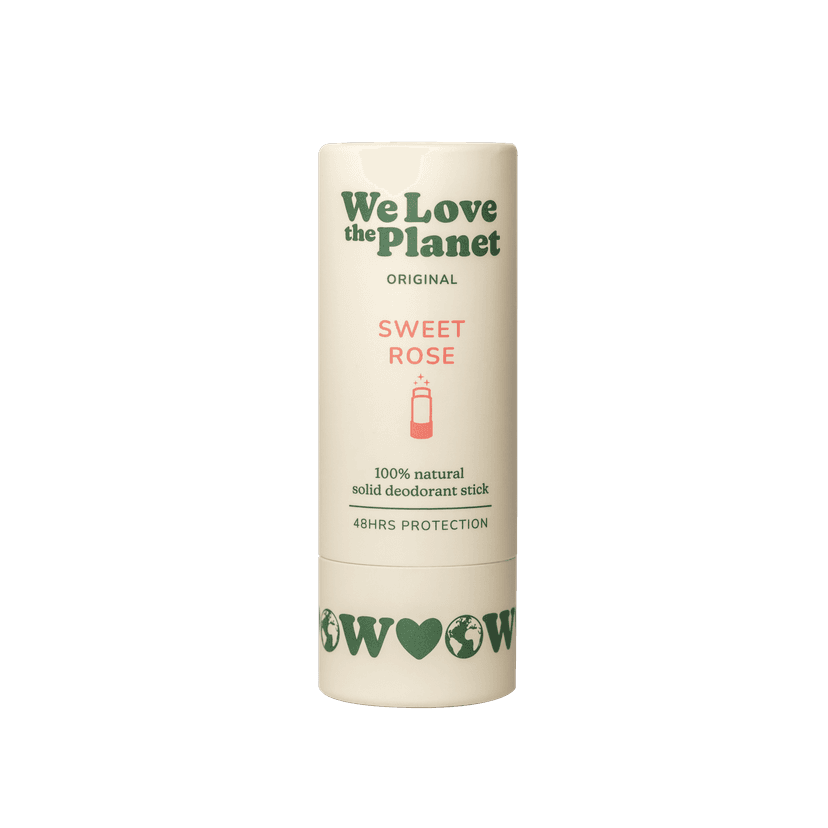 we love the planet Sweet Rose Deodorant Stick