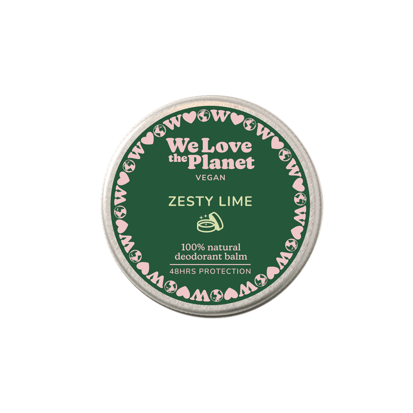 we love the planet Zesty Lime Deodorant Balm