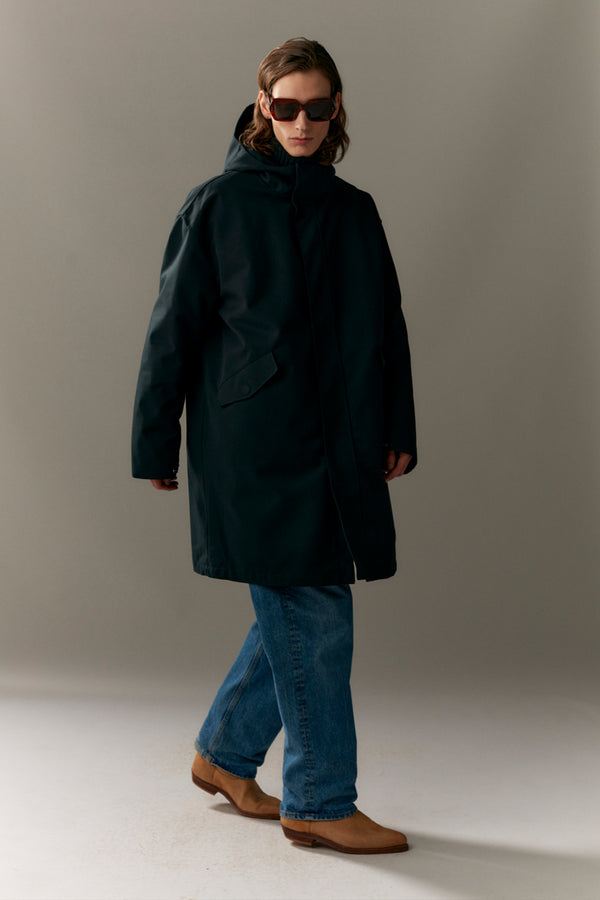 welter shelter GUNTHER O RE-DOWN INNER SPOILER AW23 black