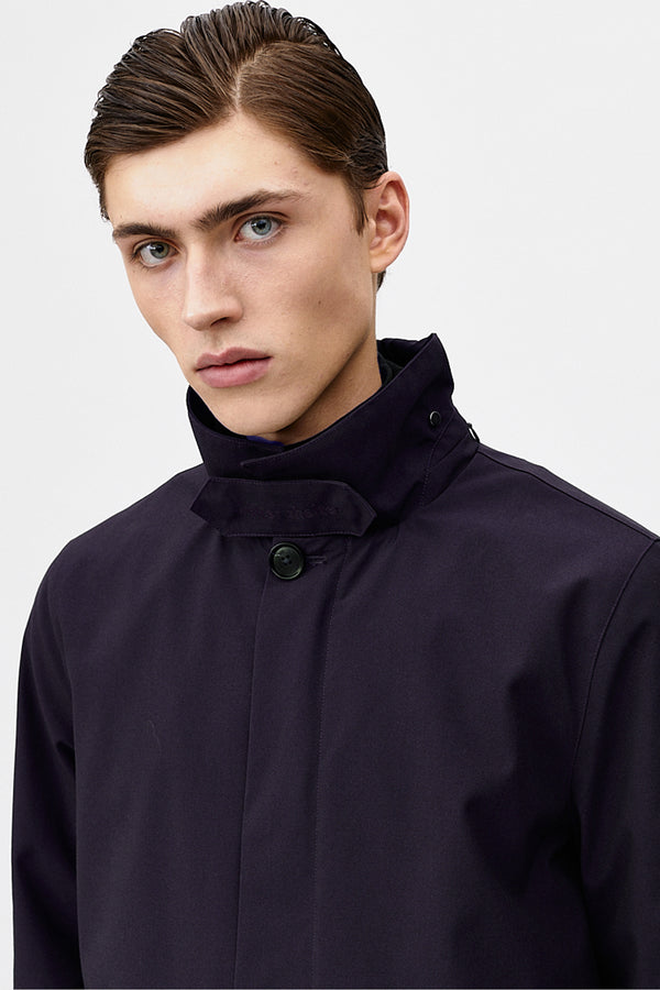 welter shelter LONG DONG POLYRAYON WOOL LOOK AW21 NAVY