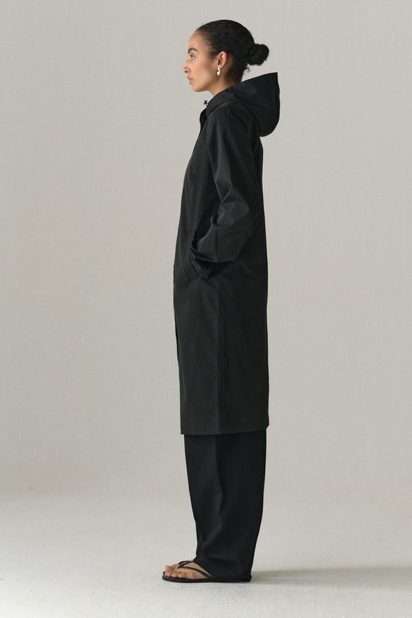 Welter Shelter NOT SO LONG TUBE STRETCH TWILL SS25 WASHED BLACK