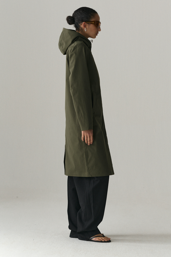 Welter Shelter NOT SO LONG TUBE STRETCH TWILL SS25 WASHED FOREST