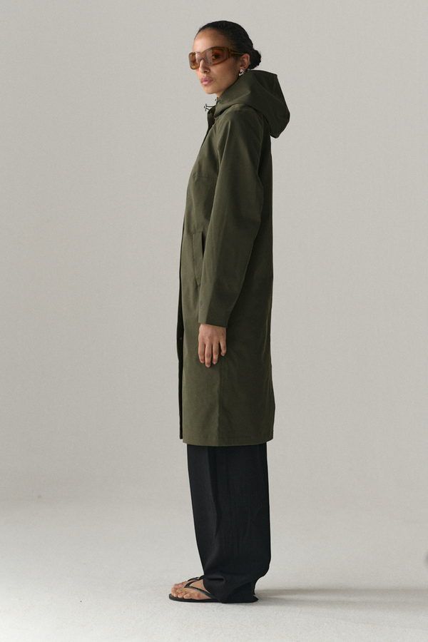 Welter Shelter NOT SO LONG TUBE STRETCH TWILL SS25 WASHED FOREST