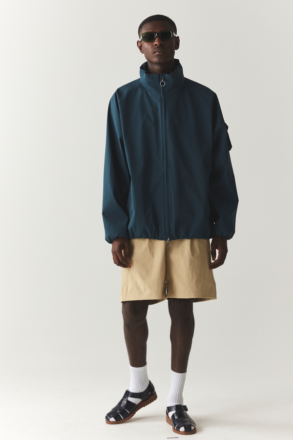 Welter Shelter SHORT TRACKER CRINCLE POLY SS'24 VINTAGE BLUE