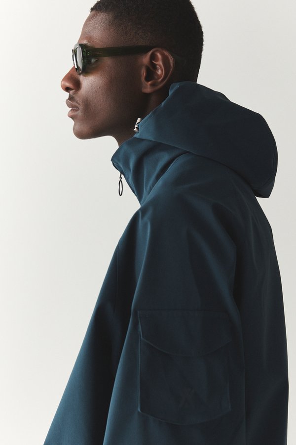 Welter Shelter SHORT TRACKER CRINCLE POLY SS'24 VINTAGE BLUE