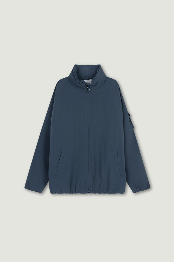 welter shelter SHORT TRACKER CRINCLE POLY SS'24 VINTAGE BLUE