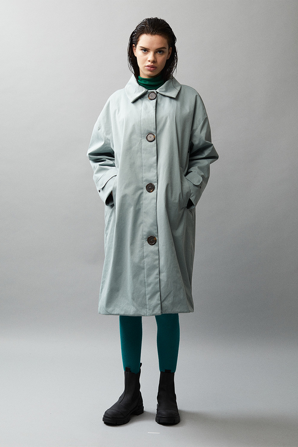 Welter Shelter BB OVERCOAT SUPER DOBBEY AW22 SAGE