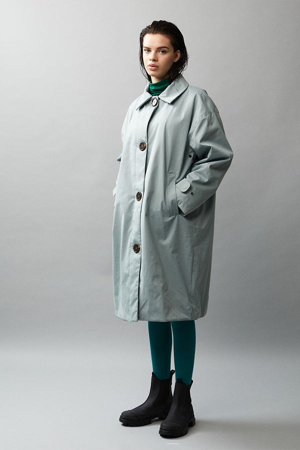 Welter Shelter BB OVERCOAT SUPER DOBBEY AW22 SAGE