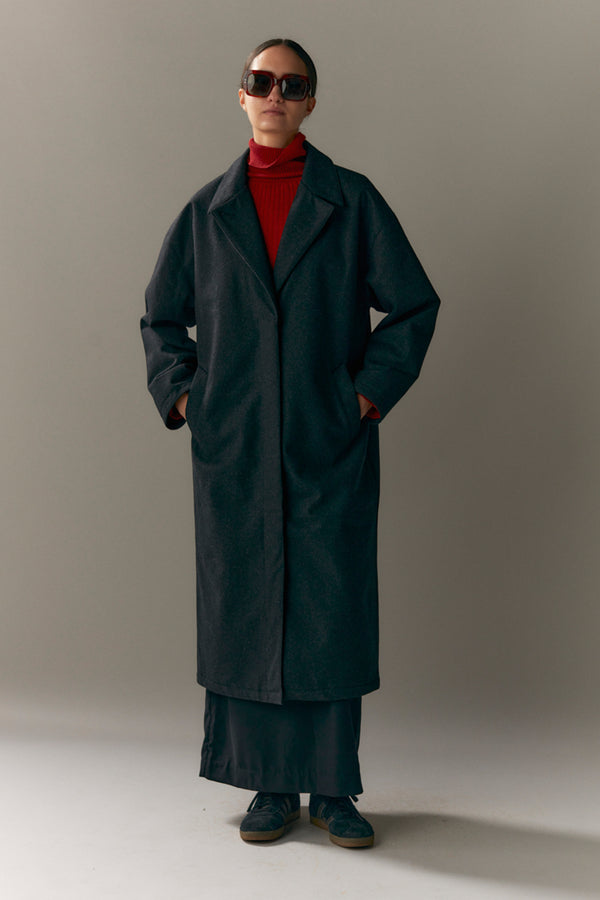 welter shelter JANICE B TECHWOOL AW23 black