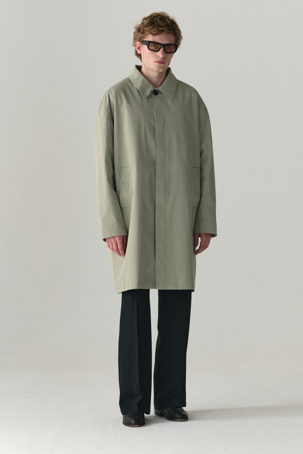 welter shelter JOBA CARCOAT SS25 LIGHT GREY ARMY