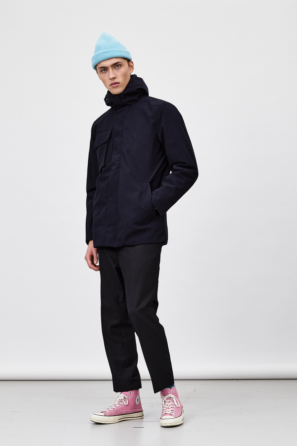 welter shelter K-SEA POLY RAYON AW21 NAVY