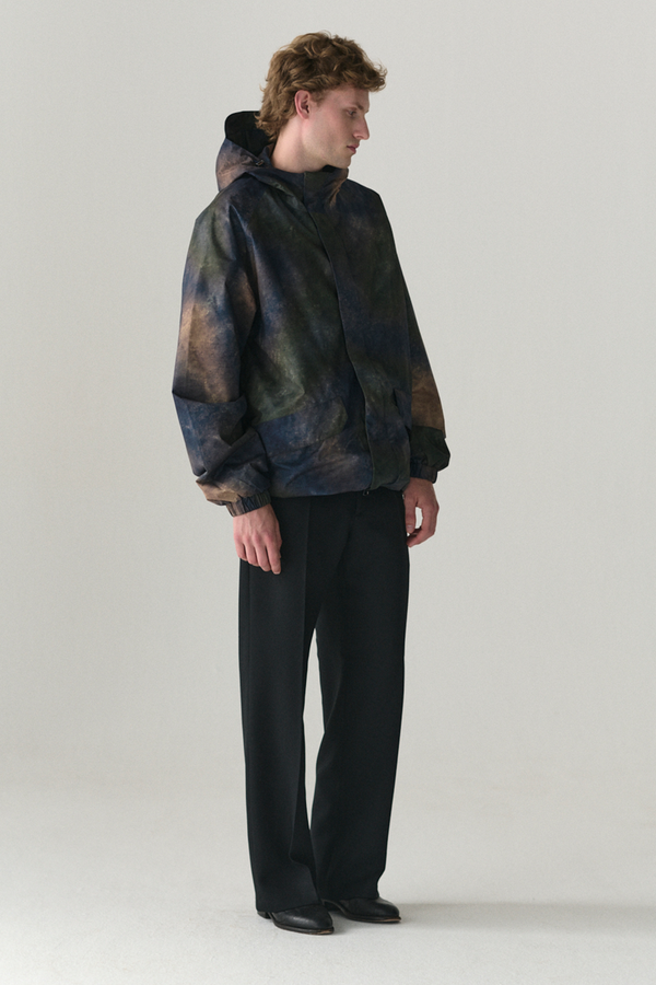 welter shelter K-SEA PRINTED UNIVERSE SS25 NAVY