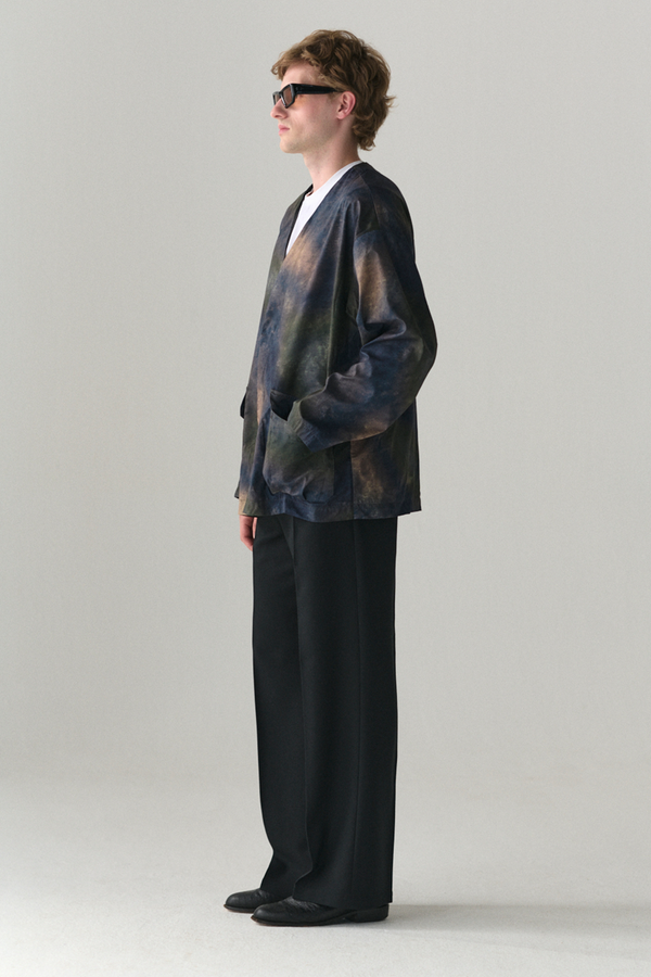 welter shelter LINER PRINTED UNIVERSE SS25 NAVY