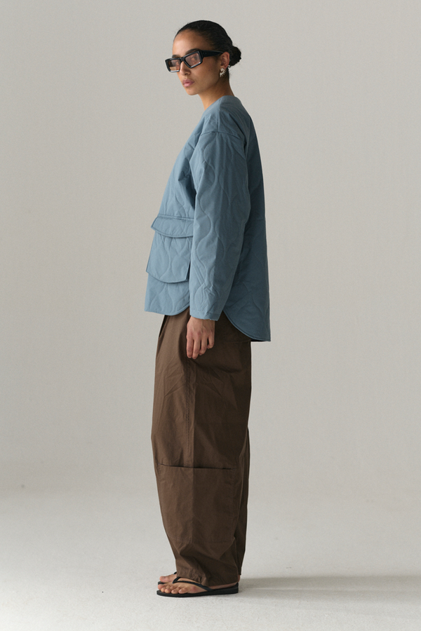 welter shelter PADDED LINER UNI SS25 CIEL BLUE