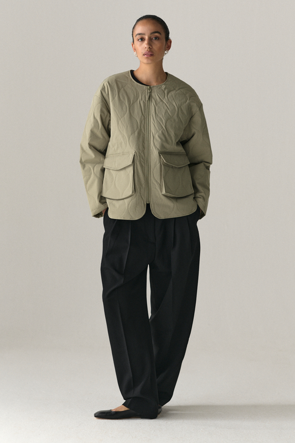 welter shelter PADDED LINER UNI SS25 LIGHT ARMY