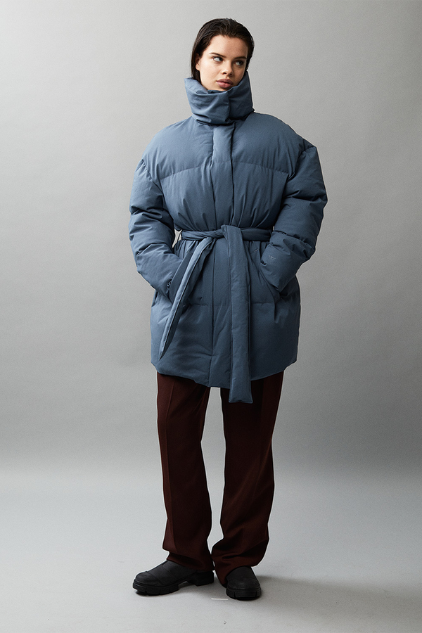 welter shelter PUFF PADDY SHORT AW22 FADED BLUE